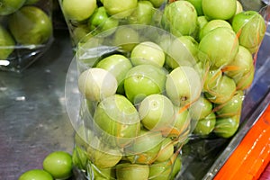 Ziziphus mauritiana fruit in market