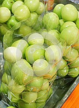 Ziziphus mauritiana fruit in market