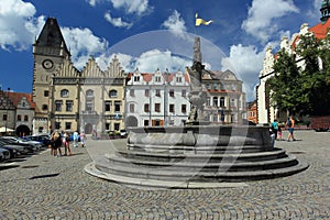 Zizka square in Tabor