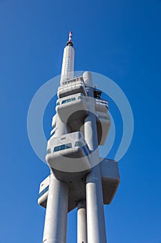 Zizkov Television Tower Prague. Zizkov television tower in Prague, Czech Republic