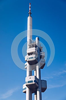 Zizkov Television Tower Prague. Zizkov television tower in Prague, Czech Republic