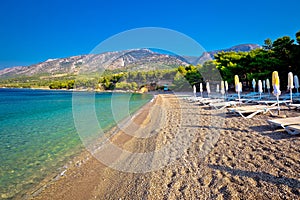 Zlatni rat beach and landscape view