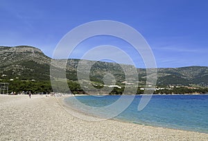 Zlatni Rat (Golden Cape) beach in Croatia