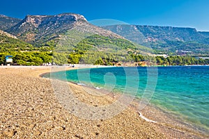 Zlatni Rat turquoise beach in Bol