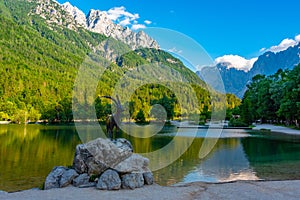 Zlatorog at lake Jasna in Kranjska Gora, Slovenia