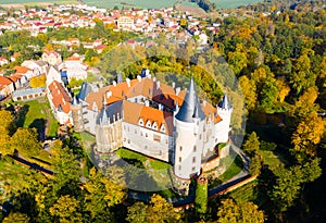 Zleby castle, Kutna Hora district, Czech Republic