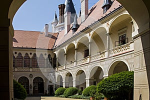 Zleby castle and Tower