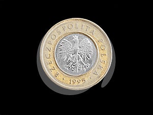 Zloty Polish coin