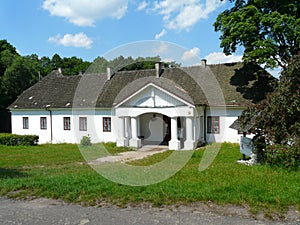 ZLOTY POTOK , POLAND -Manor house ,zloty potok tourist attraction