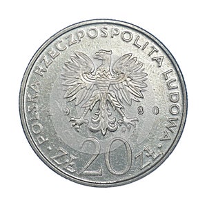 20 zlotys - Games of the XXII Olympiad - 1980 photo