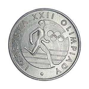 20 zlotys - Games of the XXII Olympiad - 1980 photo