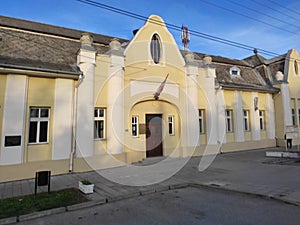 Zmajevo Vrbas municipality Serbia old bulding with nice facade photo