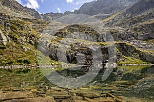 Zmarzly Staw in the High Tatras. Poland