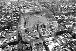 Zocalo de la ciudad de mexico photo