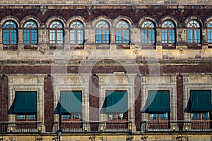 Zocalo plaza in Ciudad de Mexico photo