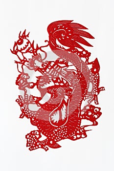 Zodiac Chinese Paper-cutting (Dragon)