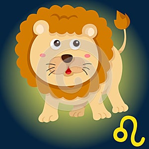 Zodiac leo sign