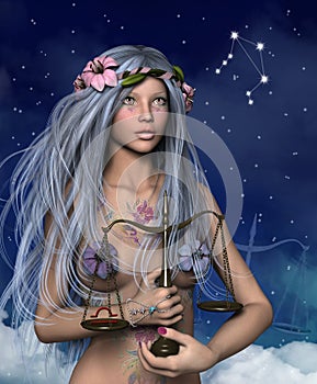 Zodiac series - Libra photo