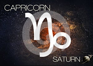 Zodiac sign - Capricorn photo