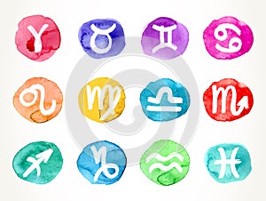 Zodiac signs set