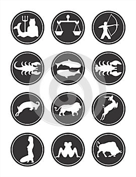 Zodiac Star Vector Signs 3