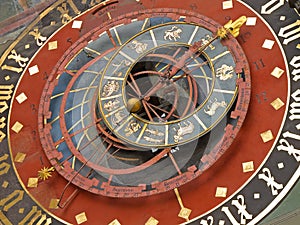 Zodiacal clock in Bern photo