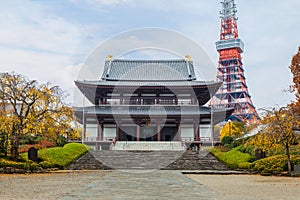 Zojoji Temple in Tokyo