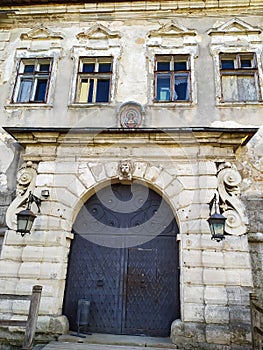 Zolochiv castle. Entry gate