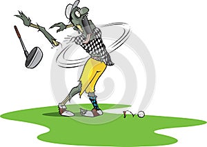 Zombie Golfer