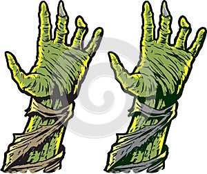 Zombie hands