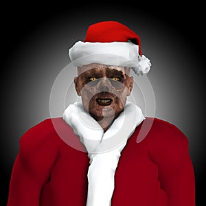 Zombie Santa photo