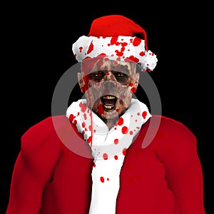 Zombie Santa photo