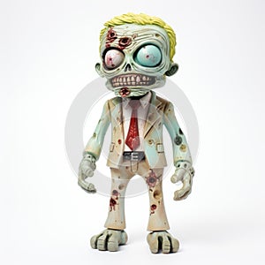 Zombie Vinyl Toy With Tie And Watch - Superplastic Figure photo
