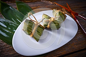 Zongzi Glutinous sticky Rice Dumplings recipe