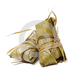 Zongzi; traditional Chinese rice-pudding eaten during dragon boat festival