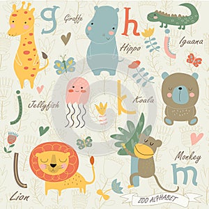 Zoo alphabet