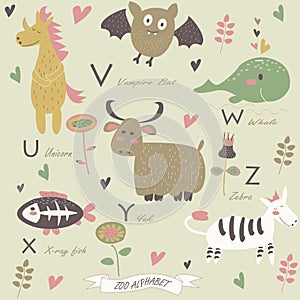 Zoo alphabet