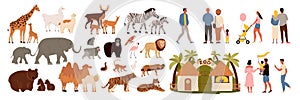 Zoo Icons Set
