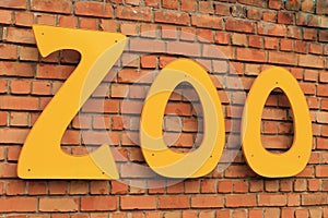 Zoo sign photo