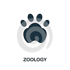 Zoology vector icon symbol. Creative sign from science icons collection. Filled flat Zoology icon for computer and mobile