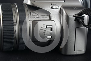 Zoom camera close up