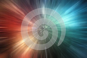 Zoom speed lights background