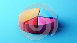 zoom zooming pie chart