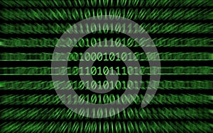 Zoomed binary numbers