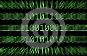 Zoomed binary numbers