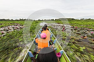 Zooming through Thale Noi