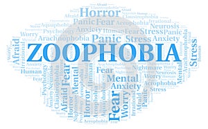 Zoophobia word cloud