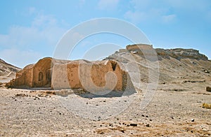 Zoroastrian burial site, Yazd, Iran