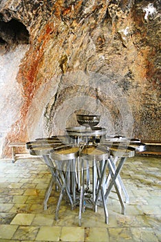 Zoroastrian fire temple in Chak Chak.