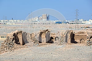 Zoroastrian ruins in Yazd